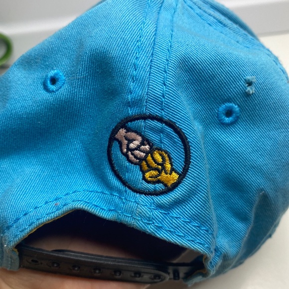 Adventure Time Hat I'm Weird! Cartoon Network Jake & Finn Aqua Snapback Cap - Picture 4 of 9